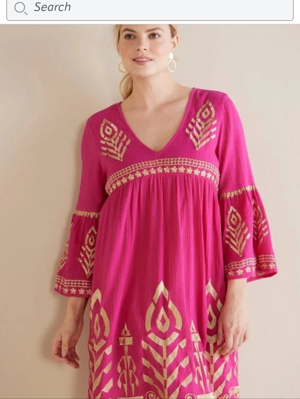 NWT Soft Surroundings Zaneta Dress PXL - Picture 4 of 10